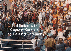 [Ted Pedas -Flag Raising Ceremony]