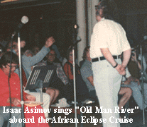 [Isaac Asimov aboard the Canberra]