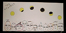 [eclipse art with faces]