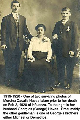 [George and Mercina Havas]