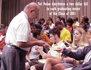 [Ted Pedas and seniors]