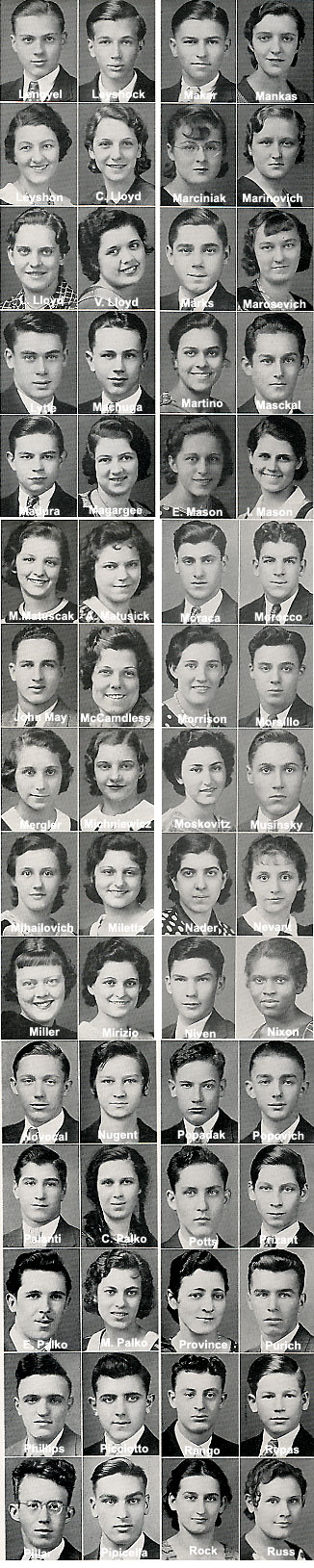 [Class of 1934 -Lengyel to  Russ]