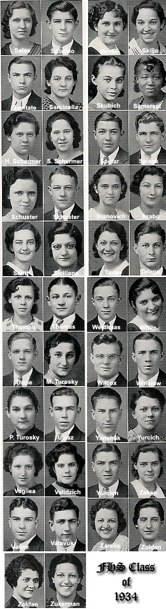[Class of 1934 - Salae to Zukerman]