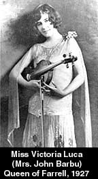 [ Victoria Luca Barbu - 1927 Queen of Farrell]