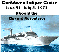 [Caribbean Eclipse Cruise/Adventurer]
