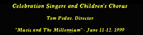 [Graphic Celebration Singers]
