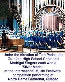 [Cranford High School Choir - Notre Dame Cathedral, Quebec]