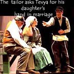 [Motel asks for Tzeitel's hand in marriage]