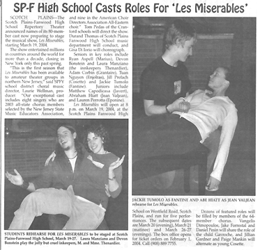 [News Article - Les Miserables]