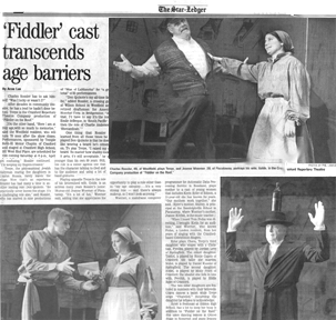 [News Article - Fiddler on the Roof]