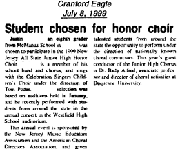 [All State Honors]